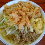 吉田のうどん 焼肉 羅王 - 肉天並600円