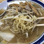 味の三平 - みそラーメンに西山製麺