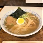 四季の千成 - 四季の千成＠青森　細めんの中華そば・ワンタン入り