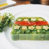 グランド キッチン - サーモンと季節野菜のテリーヌ