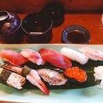 魚健 - 海鮮寿司 (1,380円・税別)