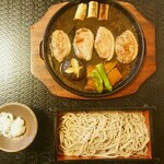 Teuchi Soba Dokoro En - 鴨焼せいろ ¥1500