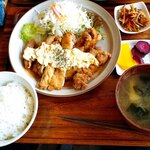 Cafe narumari - タルタルチキン南蛮定食