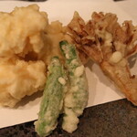 季節料理 よし野 - 鱧天ぷら