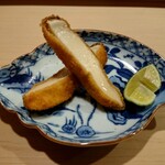 鮨 あらい - 松茸フライ