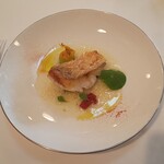 オトワ レストラン - 甘鯛のクリスティアン クスクスのナージュ