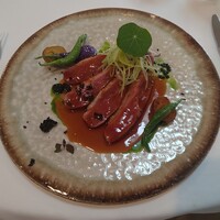 オトワ レストラン - 鴨肉のポワレ ソースガストリック