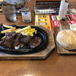 ブロンコビリー - ハラミステーキランチ