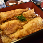 伝承 ます重ものがたり きよみず - 鱒重　鱒4枚載せ