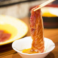 極上炭火焼きすき