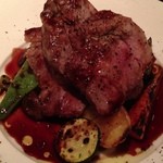 ビストロケンヂ - ラルポークのグリル・バルサミコソースがけ