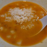 元祖台湾まぜそば はなび 犬山店 - 濃厚塩担々麺の追い飯