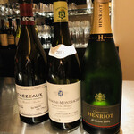 エクアトゥール - 本日のワイン