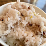 ステーキハウス バイザウェイ さしより食堂 - 雑穀米も２種類