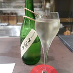 Ayu chi - 年魚市(純米吟醸無濾過原酒)(西尾)：750円