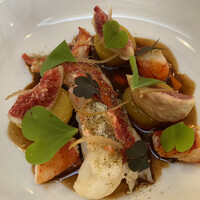 ラ・トゥーエル - オマールエビのロースト、インカの目覚め、イチジク