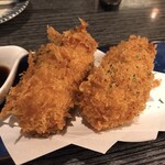 鮮魚と色鶏どりの酒処 ふ～ち～く～ち～ - カニクリームコロッケ