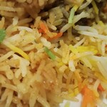 カーン・ケバブ・ビリヤニ - 米粒が立ってます（笑）