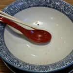 赤シャモジ - 完食(^人^)