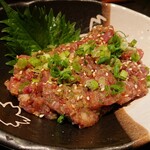 屋台や十八番 - カツオのなめろう