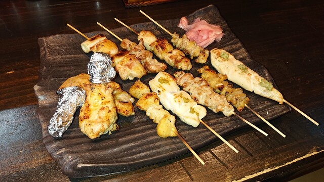 屋台や十八番 - 福島（焼き鳥）の写真