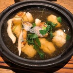 土山人 - 鱧と松茸の小鍋