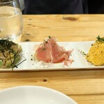 Hathor - おまかせアテの３種盛り