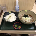 名代 箱根そば - ミニとろろ丼セット