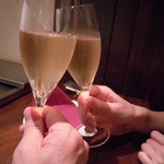 Vin樹亭 - ●●泡で乾杯だ～～