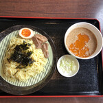 美蘭 - エビ出汁ざるラーメン(580円)