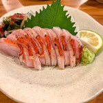 英屋 - 金目鯛の炙り刺身