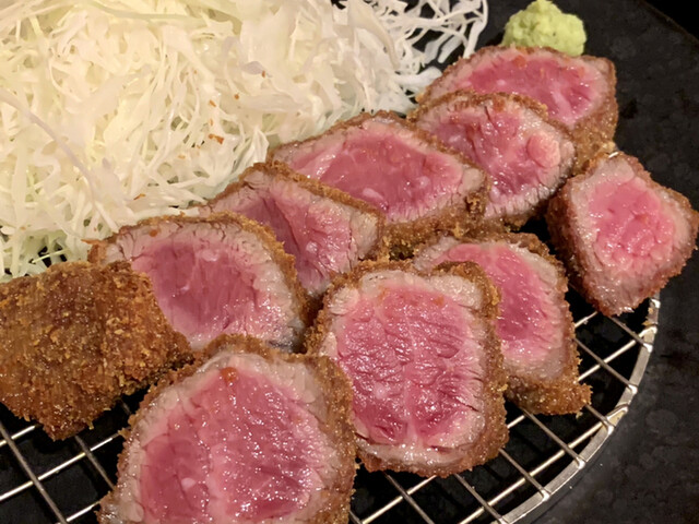 厚切り牛かつ専門店 神戸 牛かつ亭 三宮本店 神戸三宮 阪急 牛料理 ネット予約可 食べログ