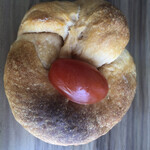 フジ ベーグル - トマト　9月限定　380円