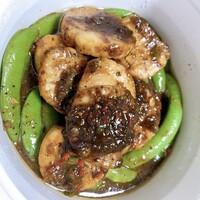 筑紫樓 銀座店 - ②帆立と野菜のトウチ炒め3300円