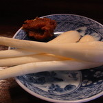 大島や - エシャレット　味噌つけてガリカリ　美味し♪