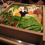 神戸プレジール - 蒸籠蒸しの野菜（蒸す前）