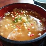 芙蓉園本館 - お蕎麦セットのゆば丼ミニ