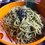 芙蓉園本館 - お蕎麦セットの茶そば