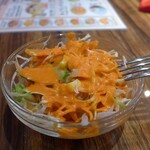 Asia Cafe Restaurant＆Bar gajanan - ２種カレーセット：サラダ