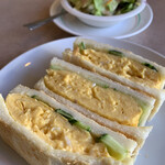 洋食屋テルミーヌ - モーニングのホットサンド♪