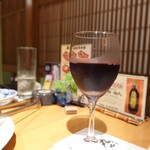 Maruko - 肉に合わせて赤ワインにスイッチ