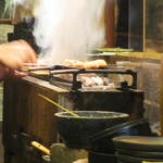 蒼天 - 御主人が焼いてました。