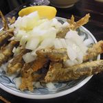 大衆料理　川治 - 稚鮎の唐揚げ