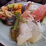 大衆料理　川治 - 刺身盛り合わせ