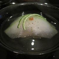 日本料理 晴山 - 鰹出汁が濃い関東風な椀