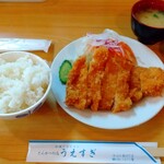 うえすぎ - カツ定食(1300円)