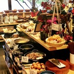 あわら温泉 ホテル八木 - ブッフェ台