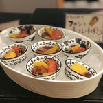 あわら温泉 ホテル八木 - マロンとチョコレートくずきり