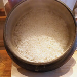 てんぷら　成生 - 炊き立て白米