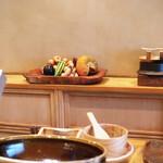 てんぷら　成生 - 本日の野菜